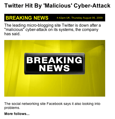 Twitter Attacks