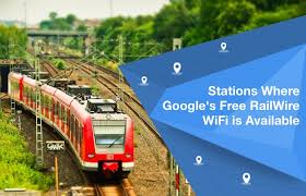 Station where free railwire wifi is available