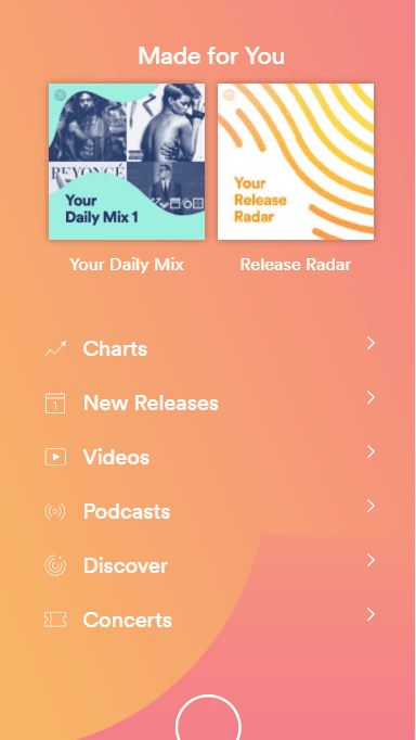 Spotify free features